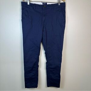 BEN SHERMAN Men's 36 Preppy Old Money Signature Slim Fit Stretch Chino Pants